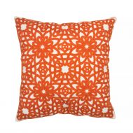 Create Home tyyny Kukka 45x45 cm oranssi puuvilla