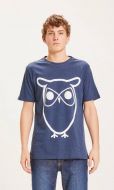 Knowledge Cotton Apparel t-paita Alder Basic Owl
