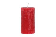 Polar kynttilät pöytäkynttilä Rustic 6,8x12 cm punainen