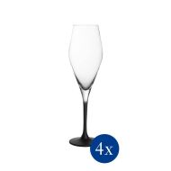 Villeroy&Boch Manufacture Rock samppanjalasi 0,26l 4-os.