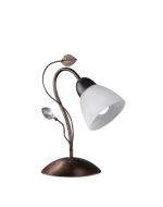 Trio Lighting pöytävalaisin Traditio E14 rustiikki