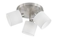 Trio Lighting spottivalaisin Tommy 3-os E14 harjattu teräs/v