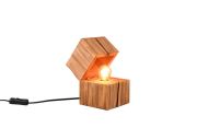 Trio Lighting pöytävalaisin Treasure E14 (sis.) puu