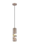 Trio Lighting riippuvalaisin Stream 1-os GU10 kahvinruskea