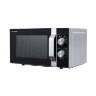 Sharp mikroaaltouuni R204SA musta/hopea