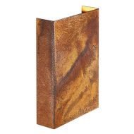 Nordlux LED-ulkoseinävalaisin Fold 15 corten-teräs