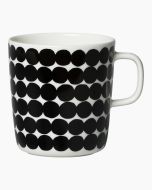 Marimekko Oiva Räsymatto muki 4 dl musta