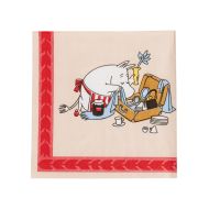 Moomin Arabia paperiservetti 33 cm Lomakuumetta