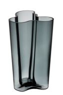 Iittala Aalto Maljakko 251 mm tummanharmaa