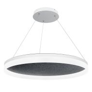 Design by Grönlund Acoustic Circulo 80 kattovalaisin tummanharmaa 3000K