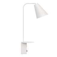 Design by Grönlund Vigo USB seinävalaisin valkoinen