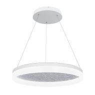 Design by Grönlund Acoustic Circulo 60 kattovalaisin  vaaleanharmaa 4000K