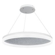 Design by Grönlund Acoustic Circulo 80 kattovalaisin vaaleanharmaa 4000K