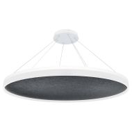 Design by Grönlund Acoustic Circulo 120 kattovalaisin tummanharmaa 4000K