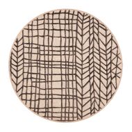 VM-Carpet matto Lastu ø 200 cm 5 ruskea