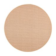 VM-Carpet matto Havu ø 133 cm 71 natur/valkoinen