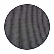 VM-Carpet matto Lyyra2 ø 200 cm 70 musta