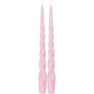 Pentik kruunukynttilä Kierre 28 cm v.punainen 2kpl/pkt