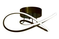 Aneta Lighting plafondi Roller musta