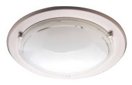 Heat Alfa Big plafondi 38cm harjattu teräs