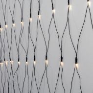 Star Trading valoverkko Crispy Ice White 160 LED musta 2x2m