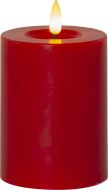 Star Trading LED-kynttilä Flamme Flow 12,5 cm punainen