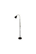 Aneta Lighting Lattiavalaisin Sarek musta