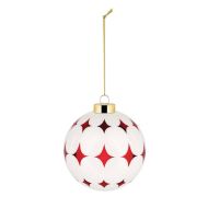 Alessi joulupallo Delight puhallettua lasia halk. 9 cm