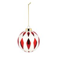 Alessi joulupallo Delight puhallettua lasia halk. 9 cm