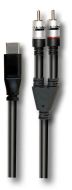 AudioDesignPRO RCA kaapeli 1,5 m X-Pro USB-C