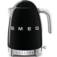 Smeg vedenkeitin KLF04BLEU lämpötilan säädöllä, musta